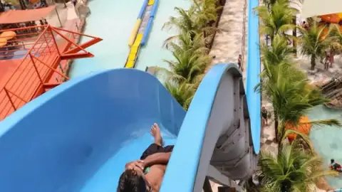 Crazy atração radical no Thermas dos Laranjais