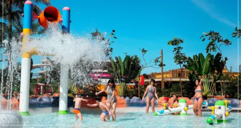 Hospedagem Hot Beach Resort em Olímpia SP